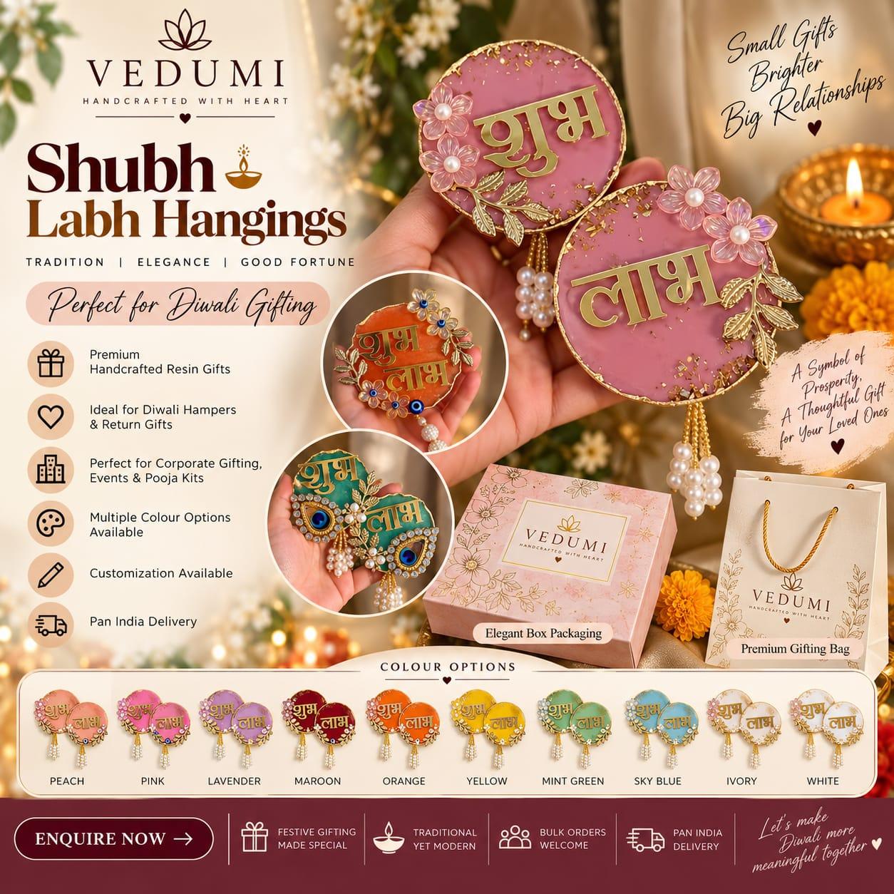 Shubh Labh Door Hanging — Diwali Gift Hamper